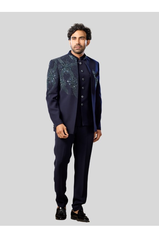 NAVY BLUE JODHPURI